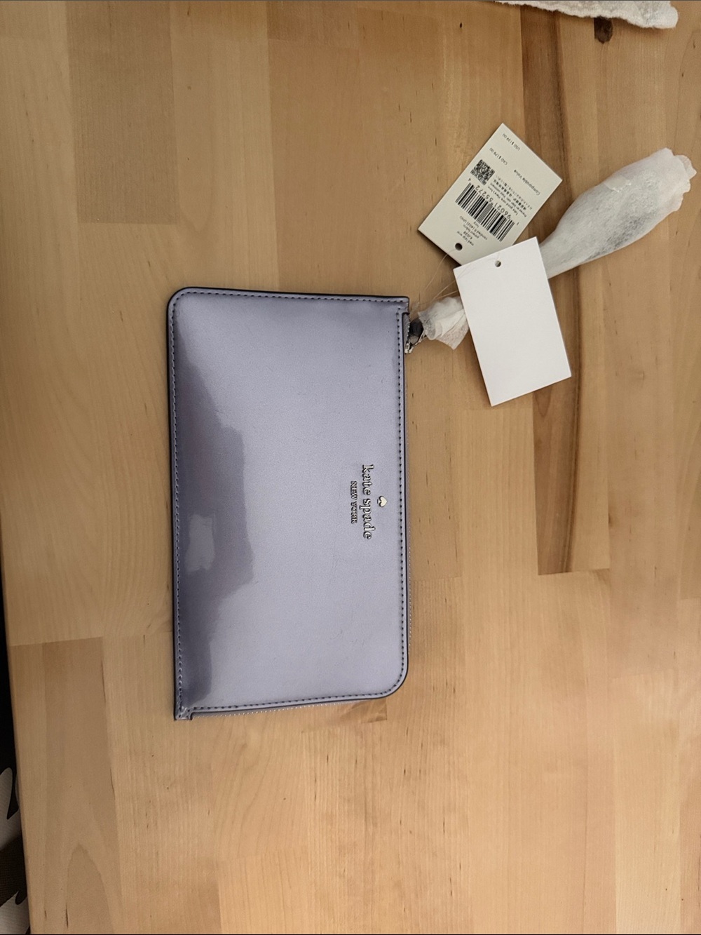 kate spade Lavender Patent Zip-Around Tablet Sleeve